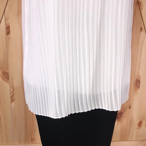 Speechless Women's Size 14 Top White Tunic Blouse Sleeveless NWOT - Picture 5 of 16